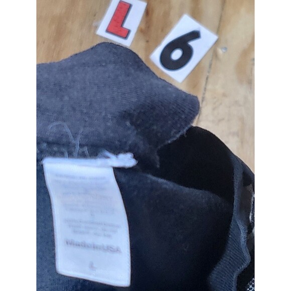 Rolling Stones Keith Richards Drug Free America Tee Adult L Black Shortsleeve L6 - Picture 7 of 7